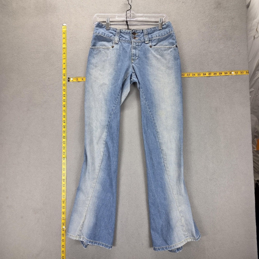 Vintage Levis Engineered Jeans Womens Flare‎ Twisted Flap Pocket Fits 26x32